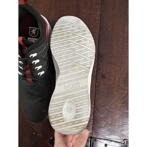 Stacey Adams Redzone Collection Men’s Leather Lace up Black Casual Shoes 11m - Picture 3 of 9